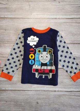 Реглан футболка с длинными рукавами лонгслив thomas на мальчика 3-4 годика