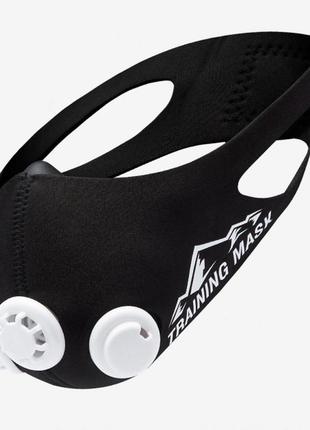 Тренировочная силовая маска дыхательная для бега и тренировок elevation training mask4 фото