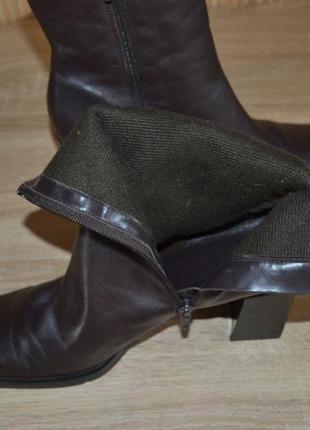Р. 39 - 25,5 см. демисезонные полусапожки. кожаная женская обувь.3 фото