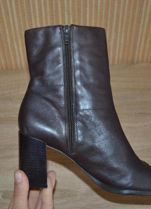 Р. 39 - 25,5 см. демисезонные полусапожки. кожаная женская обувь.6 фото