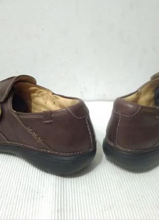 Туфли,мокасины clarks " un loops",uk 6/ 39 р (стелька 25,5)7 фото