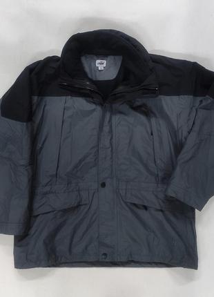 Crane techtex темно-сіра куртка з теплою підкладкою.1 фото