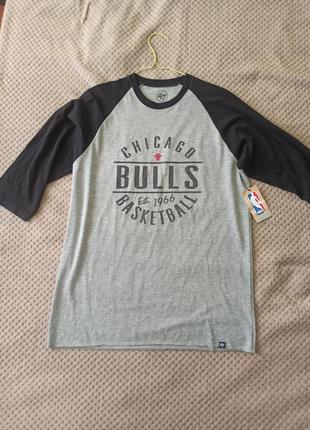 Чоловіча футболка мерч chicago bulls1 фото