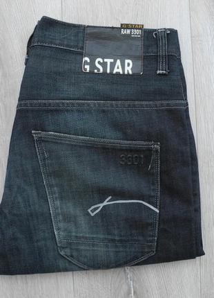 Джинсы gstar g star raw 3301 33/32 ( новое )