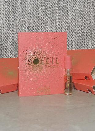 Lalique soleil пробник для женщин оригинал1 фото