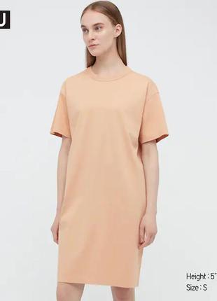 Стильне плаття-футболка, серія u, uniqlo