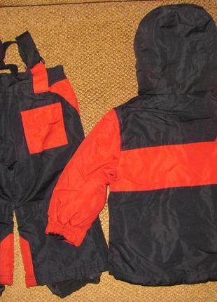 Мембранный фирменный теплый термо костюм комбинезон куртка spiderman, до -203 фото