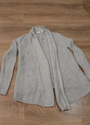 Кардиган серого цвета