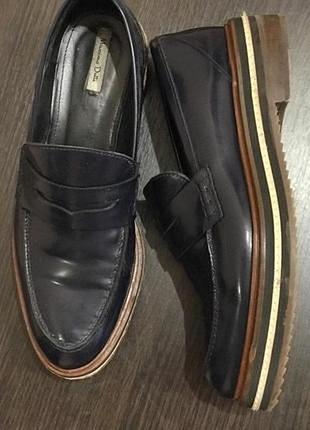 Туфли massimo dutti кожа