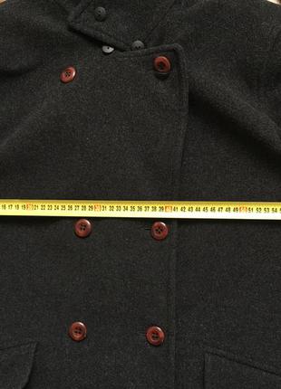 Luxury брендове темно-сіре пальто жіноче кашемір class cashmere7 фото