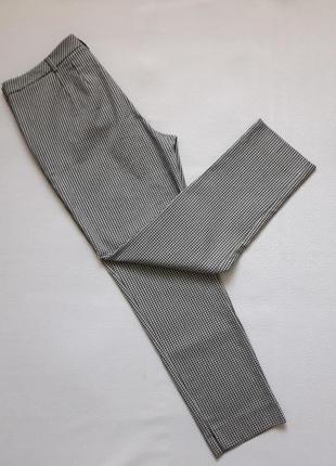 Стильні стрейчеві штани принт орнамент m&s8 фото