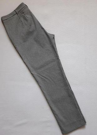 Стильні стрейчеві штани принт орнамент m&s9 фото
