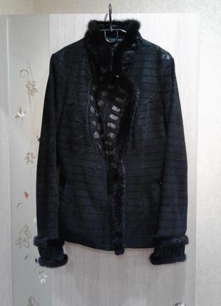 Куртка замшева