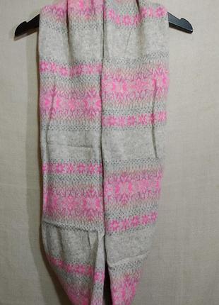 Шерстяной снуд, хомут