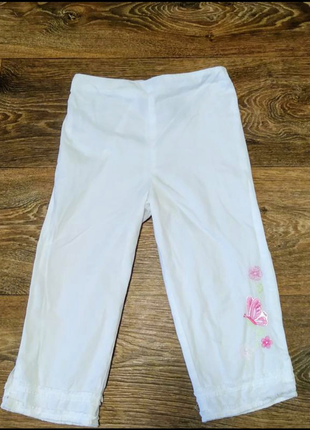 Пижама низ штаны с вышивкой 5-6л