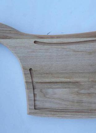 Деревянная топор дуб тарелка доска с ручкой для подачи блюд1 фото