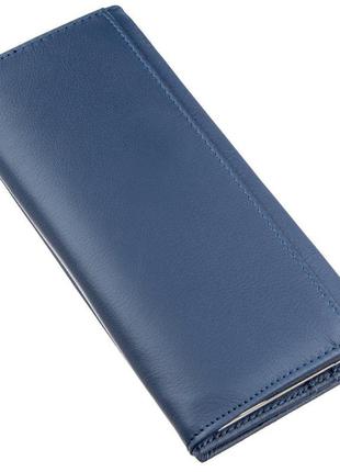 Многофункциональный кошелек для женщин st leather 18874 синий, синий2 фото