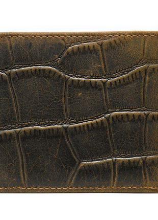Бумажник горизонтальный vintage 20042 коричневый, коричневый4 фото