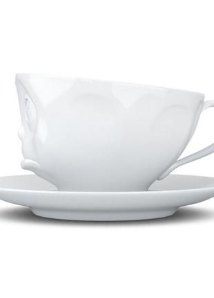 Чашка з блюдцем для кави tassen oh, please 200 мл фарфорова4 фото