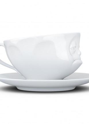 Чашка з блюдцем для кави tassen "спантеличений" (200 мл), фарфор5 фото