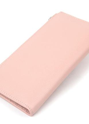Женский кошелек из натуральной кожи st leather 19383 розовый2 фото
