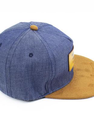 Стильна і зручна кепка, бейсболка new wear аа11001. синя6 фото