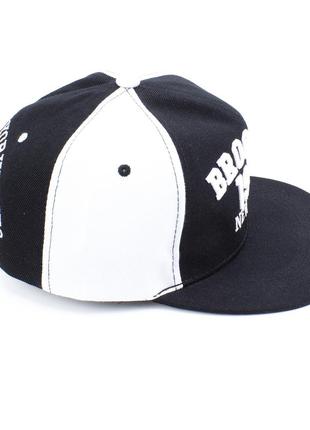 Стильна і зручна кепка, бейсболка new wear аа18001. чорна. рэперка універсальний розмір. красивий принт5 фото
