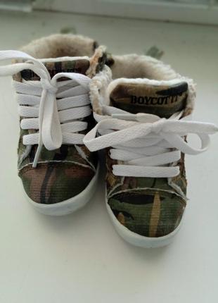 Утеплені хайтопы кеди