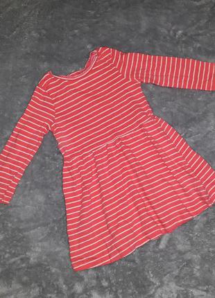 Сукня з довгим рукавом на 9-12 місяців1 фото
