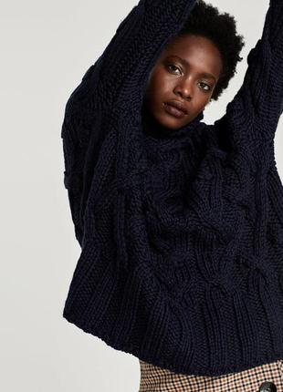 Свитер oversize zara m/l