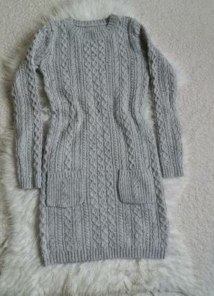 Тепле плаття-светр з кишенями primark
