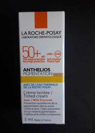 La roche-posay anthelios pigmentation cream spf50+ солнцезащитный крем1 фото