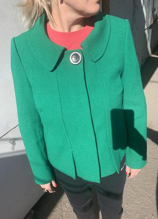 Зелений жакет куртка5 фото