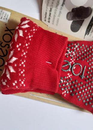 Toesox носочки для йоги подарок на новый год3 фото