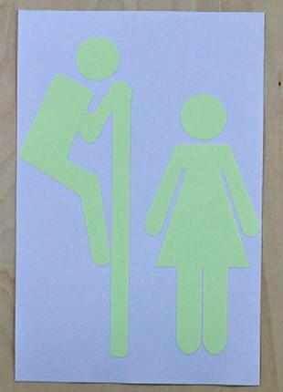 Наклейка для туалету1 фото