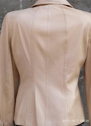 Кожаная куртка премиум бренда,100%кожа,лайка, оригинал5 фото
