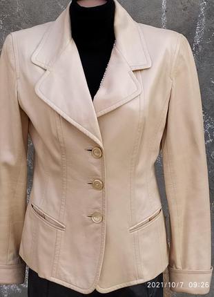 Кожаная куртка премиум бренда,100%кожа,лайка, оригинал3 фото
