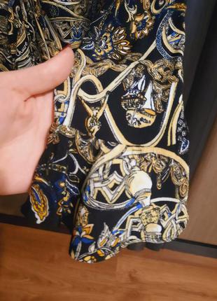 Блуза h&m из вискозы 42/14 7