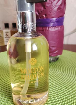 Lemon & mandarin fine liquid hand wash by molton brown, 300 ml, англия, оригинал!!!