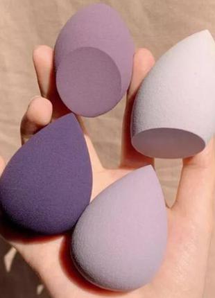 Набір спонжей для макіяжу (4штук)