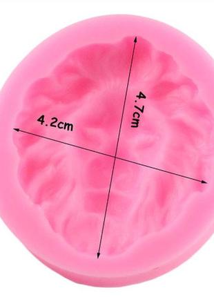Молд силиконовый "лев" - диаметр молда 5,5см3 фото