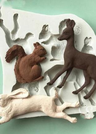 Молд кондитерський "тварини" - розмір молдовського 10*9см