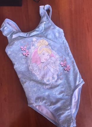 Гарний злитий купальник disney, 3-4 роки