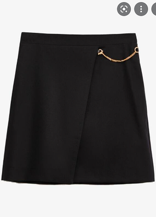 Шерстяная юбка massimo dutti limited edition