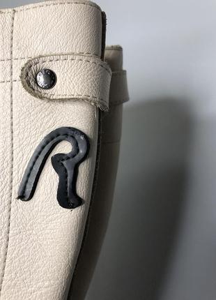 Белые байкерские кожаные грубые боты сапоги ботинки мото rundholz as98 allsaints6 фото