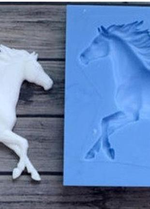 Кондитерський молд "кінь" - розмір молдовського 8*7см, якісний силікон