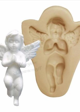 Кондитерський молд "ангелок" - розмір молдовського 4,5*6см, силікон