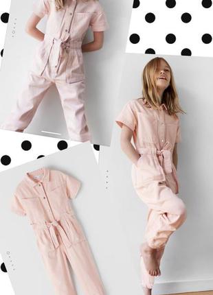 Джинсовый
комбинезон для девочки zara
р. 6/7/11-12 лет