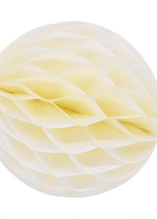 Паперова куля соти 10 см чорний