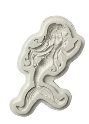 Молд кондитерський з силікону "русалка" - розмір молдовського 15*7см